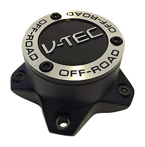 V-Tec Offroad Wheels C394-5-CAP LG1008-26 C394-5 Black Wheel Center Cap reference image