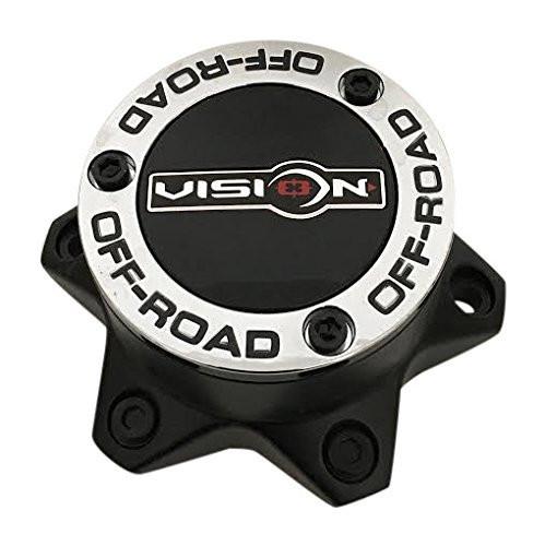 Vision Offroad Wheels C394PLMB-6V Matte Black Center Cap reference image