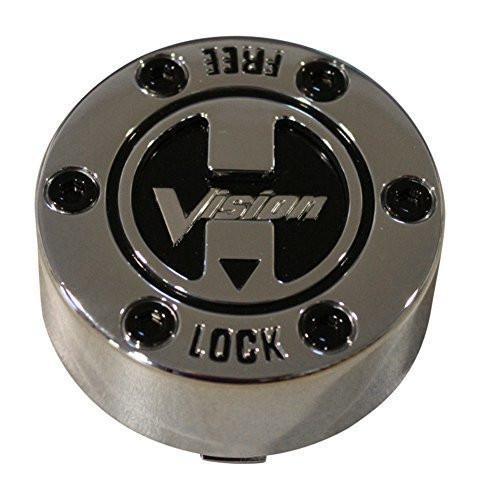 Vision Wheel 393 ATV Lock Out Chrome Wheel Rim Center Cap 393-A-CAP reference image