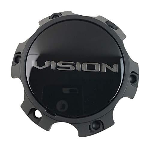 Vision Wheel C354SB-6V Satin Black Center Cap reference image