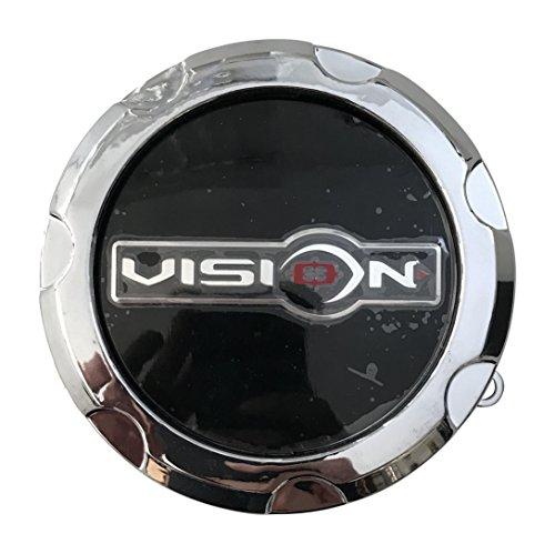 Vision Wheel C398-8V C-310-8 Chrome Wheel Center Cap reference image