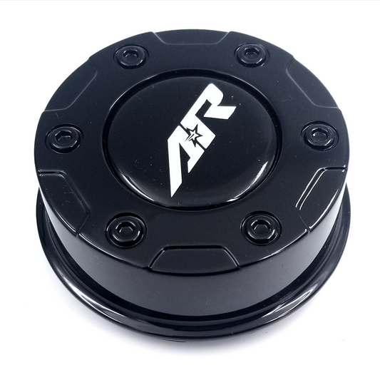 American Racing AR Center Cap 3.26'' Black SNAP IN AR LOGO - 000000001326106941 product image