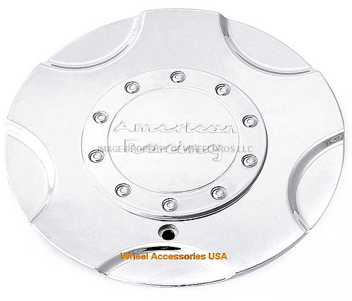 American Racing AR Center Cap AR608 Chrome FULL COVER - 000000001608200041 product image