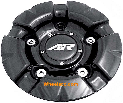 American Racing AR Center Cap AR637 2.78'' Black FULL COVER - 000000001637206011 product image