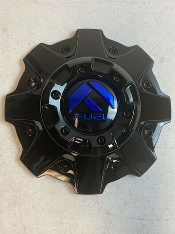 Fuel 1PC FUEL COVERED Center Cap(SHORT)GL-Black BLUE TINT - 1001-79GBK product image