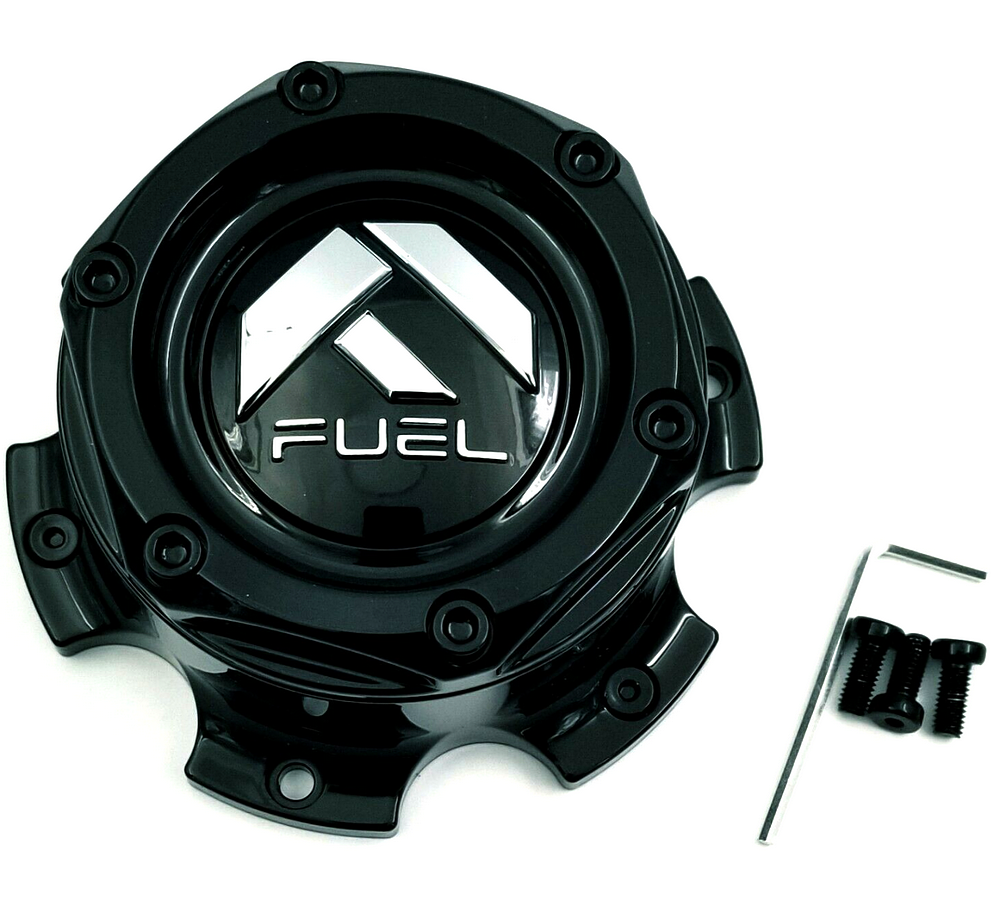 Fuel 1PC FC Center Cap BOLT-ON (Gloss Black/Chrome) - 6X135/5.5 - 1004-37GB product image