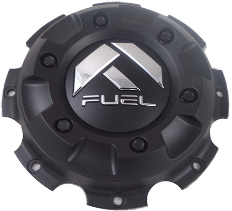 Fuel 1PC FC Center Cap BOLT-ON (Matte Black/Chrome) - 6X135/5.5 - 1004-37MB product image