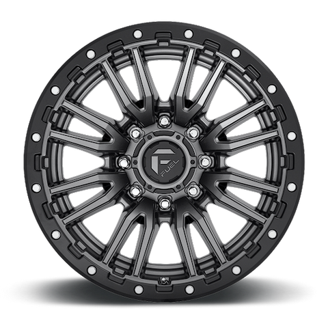 Fuel 1PC FC Center Cap SNAP-IN (Matte Black/GUN) - 8X6.5 (2.90) - 1005-50SGD product image
