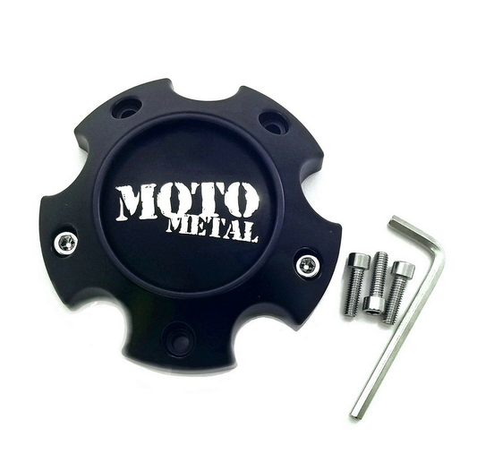 Moto METAL Center Cap 6X4.5/120 SG-Black - 1079L121ASGBMO1 product image