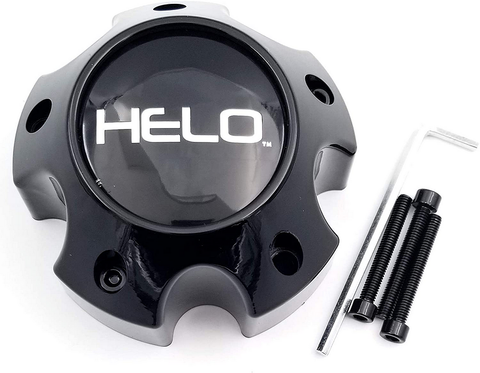 Helo Center Cap 5X4.5/120/5 GLOSS Black - 1079L121HE1GB product image