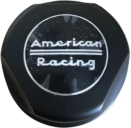 American Racing AR Center Cap 3.07'' SNAP IN - SATIN Black - 1307100SB product image