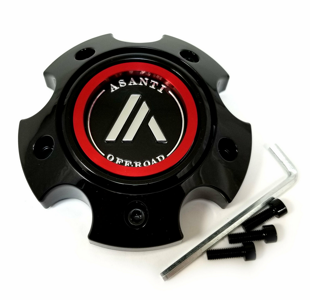 Asanti Off Road ASA OFR Center Cap 5X5 H34 - GLOSS Black - 130L1335GB-H34 product image