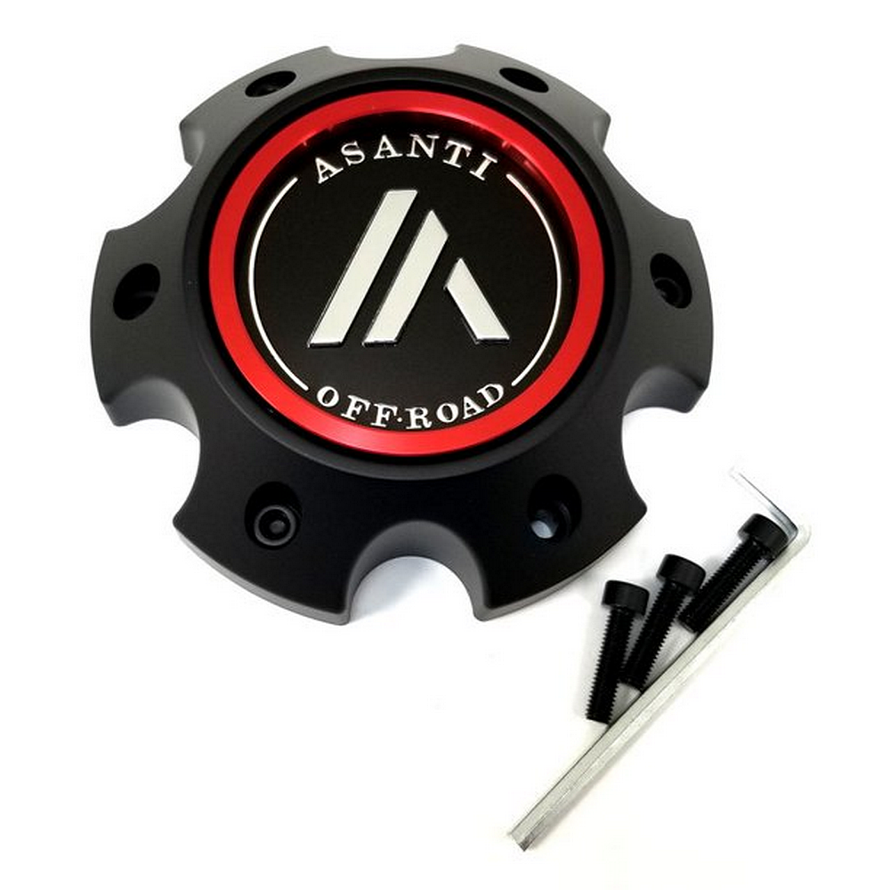 Asanti Off Road ASA OFR Center Cap 6X5.5 H42 - SATIN Black - 130L1456SB-H42 product image