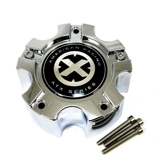 ATX Series ATX Center Cap STYLE A Chrome 5X135 - 377B1405H product image