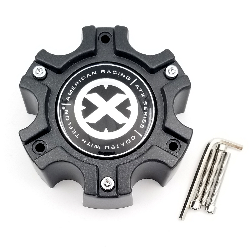 ATX Series ATX Center Cap STYLE A Black 6X135 - 377B1406HT product image