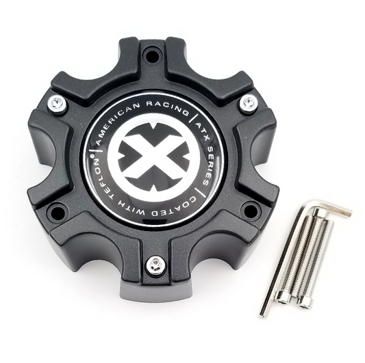 ATX Series ATX Center Cap STYLE A Black 6X135 - 377B1406HT product image