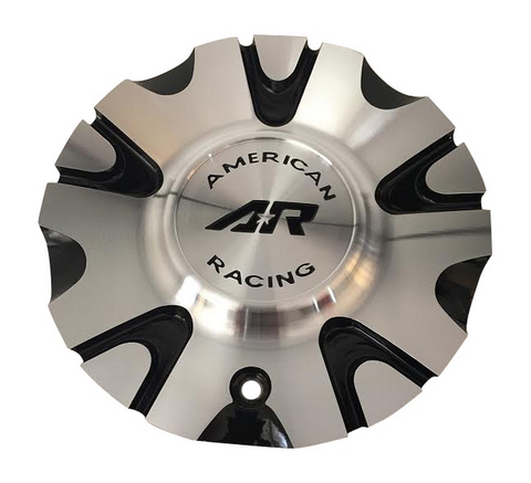 American Racing AR 897 Center Cap ALUMINUM Black MACHINED - 489L177BAL product image