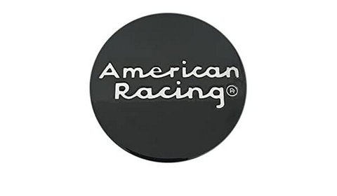 American Racing AR Center Cap STYLE C G-Black SNAP-IN AR LOGO - 490K57AR-S1 product image