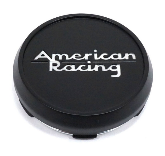 American Racing AR Center Cap SNAP-IN - SATIN Black/Chrome - 6220K74-SB product image