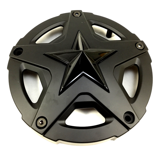 XD827 18X9 TALL M-Black Center Cap W/ G-Black STAR - 827CAPMB-GB-T product image
