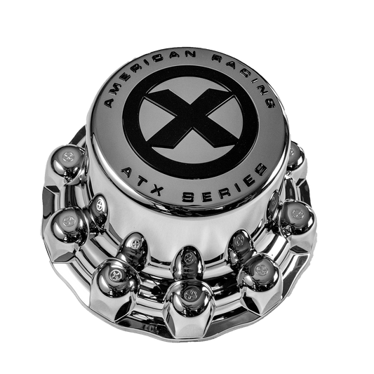 ATX FULL REAR SNAP ON Center Cap COVER Chrome - AO1900402 product image