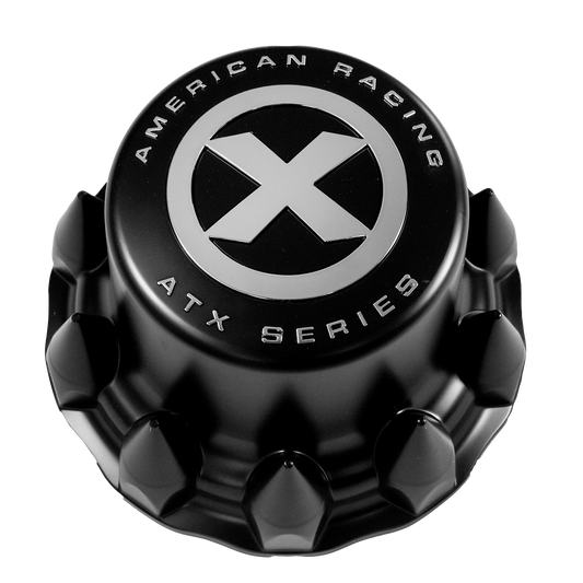 ATX FULL REAR SNAP ON Center Cap COVER SPK-Black - AO1900402SPKB product image