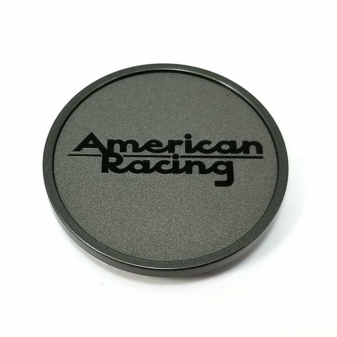 American Racing AR Center Cap SNAP-IN OD 69 ID 63.4 - GRAPHITE - AR-966-GP product image