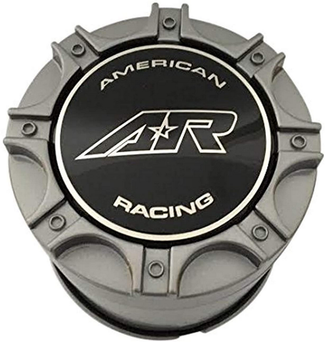 American Racing AR PERFORM Center Cap 5X5.5 & 6X5.5 DARK SILVER - AR8981CAP product image