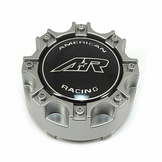 American Racing AR PERFORM Center Cap 5X4.5 / 5X5 DARK SILVER - AR8982CAP product image