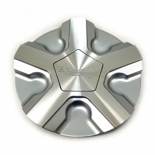 American Racing AR921 Center Cap SNAP IN - SILVER MACHINED - AR921CAPB-SM product image