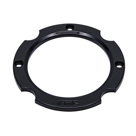 KMC Powersports KS Center Cap RING 4X156 - ANODIZED SATIN Black - CAPRING244-BLACK product image