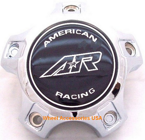 American Racing AR Center Cap STYLE A Chrome SMALL 5 LUG - CARA1215CH product image