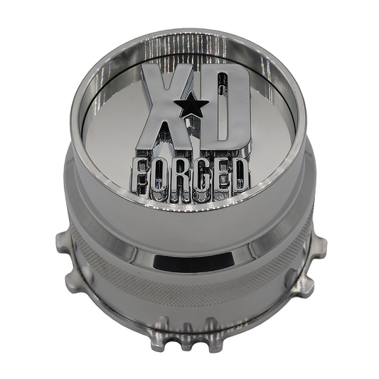 XD FORGED 5X5.5 Aluminum CTR Piece Polished LOGO 2 Center Cap - F-XDAL145CP1-2-POL product image