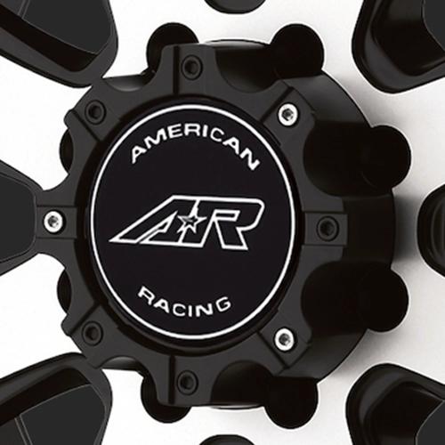 American Racing AR Center Cap AR708 MATTE Black 8 LUG - M564MBAR product image