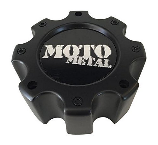 Moto METAL Center Cap 8 LUG - MATTE Black - MO909B8165YB product image