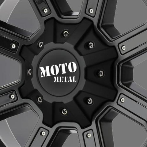 Moto Metal MO984 Center Cap ALL PCD POSITIVE ET - M-Black - MO984CAPAP-MB product image