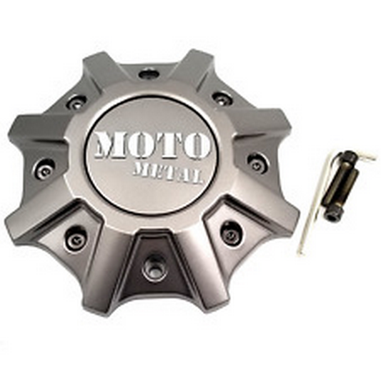 Moto Metal MO984 Center Cap ALL PCD POSITIVE ET - M-Gray - MO984CAPAP-MG product image