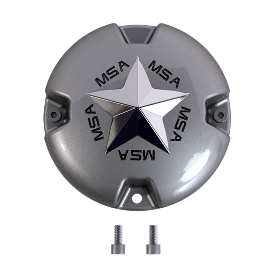 MSA Offroad Wheels MSA STAR Center Cap - BOLTON Chrome STAR - SILVER - MSA-CAP product image
