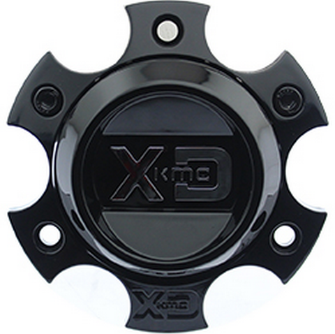XD 6X5.5 Aluminum BASE Piece S-Black LOGO 2 Center Cap - XD1456BASE2-SB product image