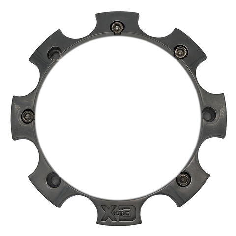 XD 8 LUG Aluminum BASE Piece Polished LOGO 2 Center Cap - XD1708BASE2-POL product image