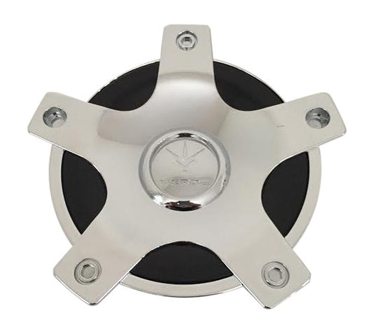 Verde V40 Lockdown C-V40-C LG0810-08 Chrome Wheel Center Cap - The Center Cap Store