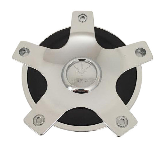 Verde V40 Lockdown C-V40-C LG0810-08 Chrome Wheel Center Cap - The Center Cap Store