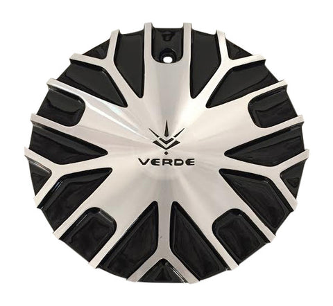 Verde Thorax C-V33-B Black and Machined Center Cap - The Center Cap Store