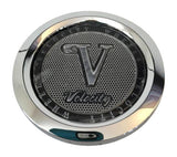 Velocity Wheels CCVE65-1P HT 102-17 Chrome Snap In Center Cap - The Center Cap Store