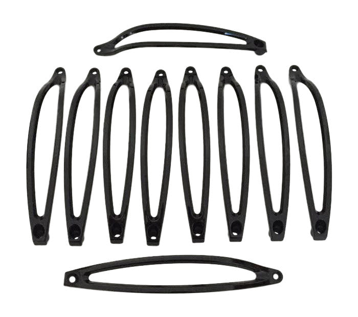 Velocity Wheels VW820 D337P2610B 26 Inch Black Wheel Inserts Set of 10 - The Center Cap Store