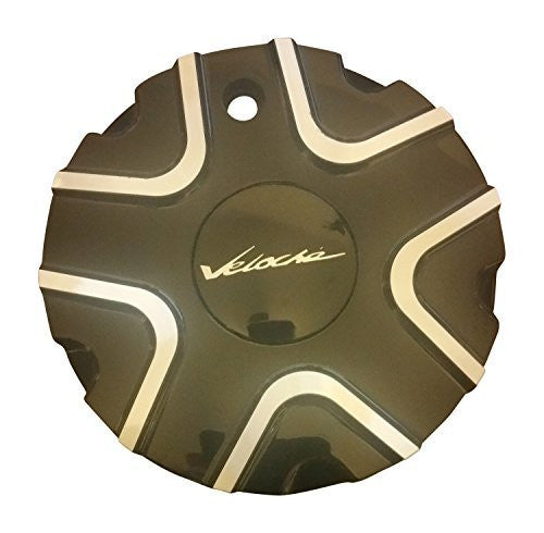 Veloche Wheels MCD1660YB01 Black Wheel Center Cap - The Center Cap Store