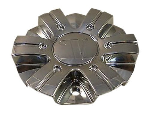 Velocity Wheels STW-166-2 VW166 Chrome Center Cap 18 Inch Wheels Only - The Center Cap Store