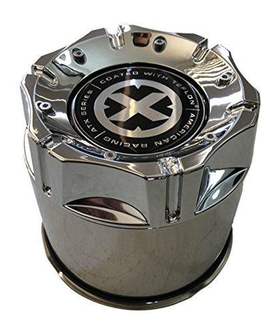 American Racing Chrome 8 Lug Wheel Center Cap With Screws - Part M564AR American Racing Chrome 8 Lug Wheel Center Cap With Screws - Part M564AR