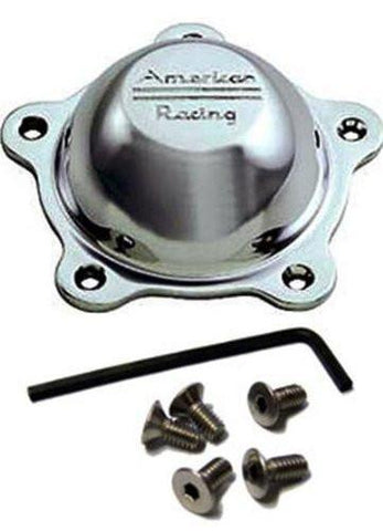 American Racing Polished Torq Thrust Cap - The Center Cap Store