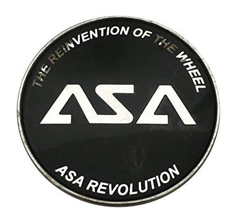 ASA Wheels 8C032 USED Black Wheel Center Cap - The Center Cap Store